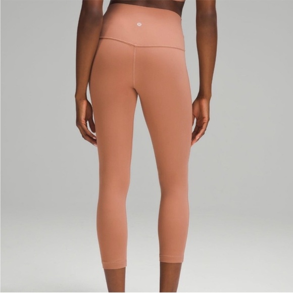 Lululemon Align High-Rise Pant 25" in Dusty Clay - Picture 2 of 8